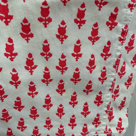 SOLD J.Crew Cropped Matchstick Jeans Thistle Print - Picture 6 of 8